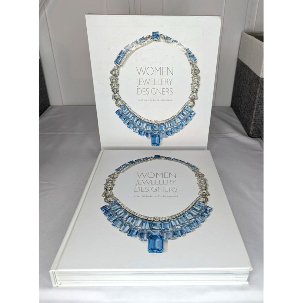 Women Jewellery Designers - Hard Cover Book with Hard Cover Storage Box/Slip